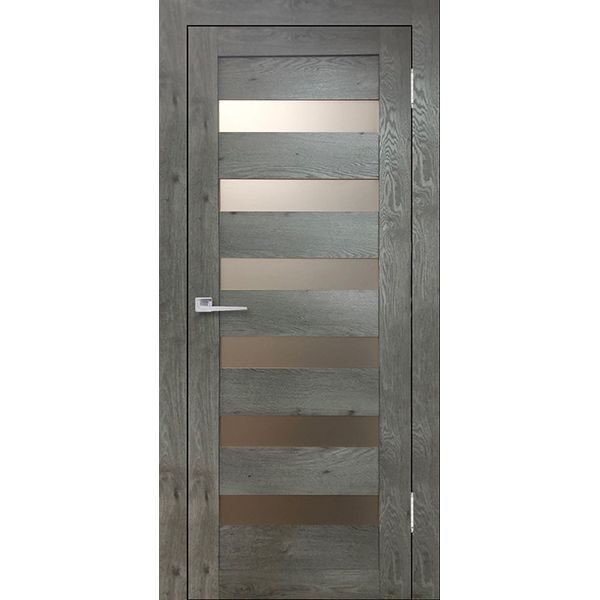 Межкомнатная дверь Бавария 03 3D-Люкс (дуб эдисон серый)