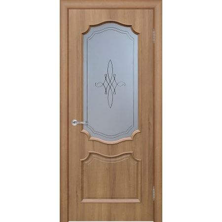 Межкомнатная дверь Schlager Elegance Риана B1 (берёза, остеклённая)