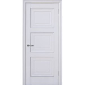 Межкомнатная дверь Schlager Provence Паскаль 3 (белый матовый, глухая)