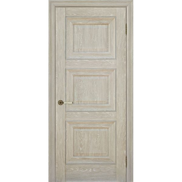 Межкомнатная дверь Schlager Provence Паскаль 3 (дуб седой, глухая)