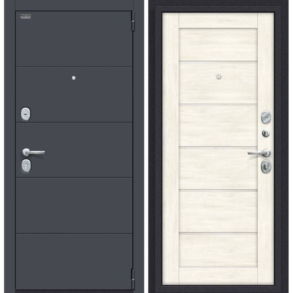 Входная дверь Porta S 4.Л22 (graphite pro, nordic oak)