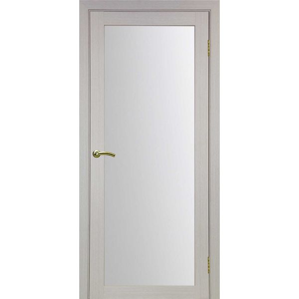 Межкомнатная дверь Optima Porte Турин 501.2 (дуб белёный, остеклённая)
