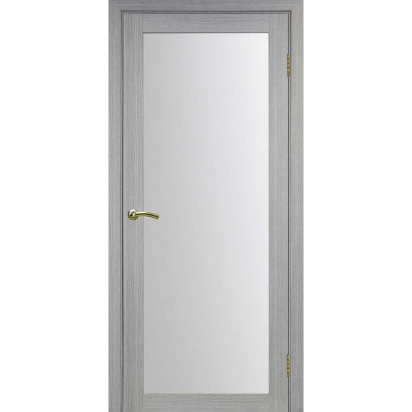 Межкомнатная дверь Optima Porte Турин 501.2 (дуб серый, остеклённая)