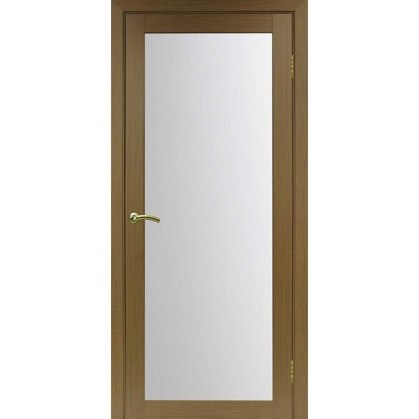Межкомнатная дверь Optima Porte Турин 501.2 (орех, остеклённая)