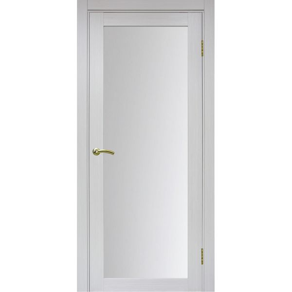 Межкомнатная дверь Optima Porte Турин 501.2 (ясень серебристый, остеклённая)