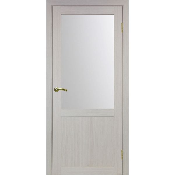 Межкомнатная дверь Optima Porte Турин 502.21 (дуб белёный, остеклённая)
