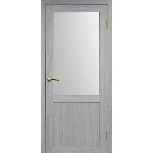 Межкомнатная дверь Optima Porte Турин 502.21 (дуб серый, остеклённая)
