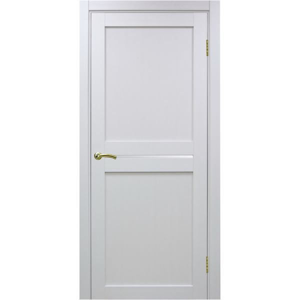 Межкомнатная дверь Optima Porte Турин 520.121 (белый монохром, остеклённая)