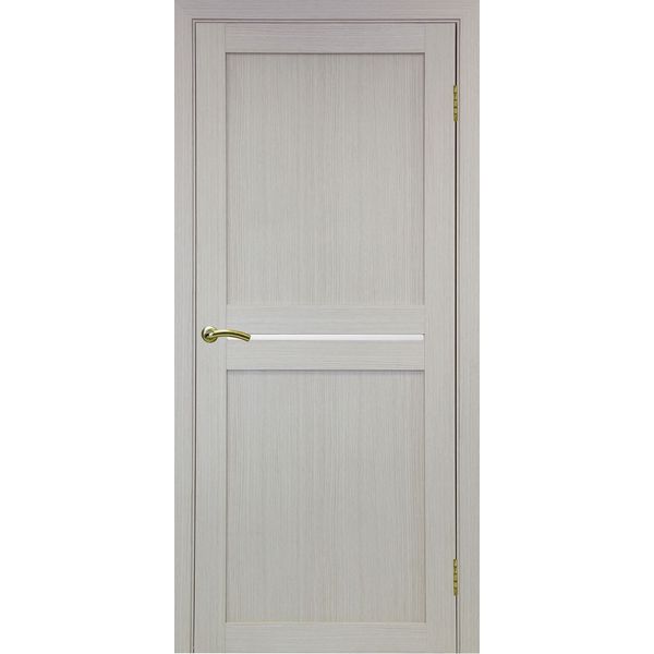 Межкомнатная дверь Optima Porte Турин 520.121 (дуб белёный, остеклённая)