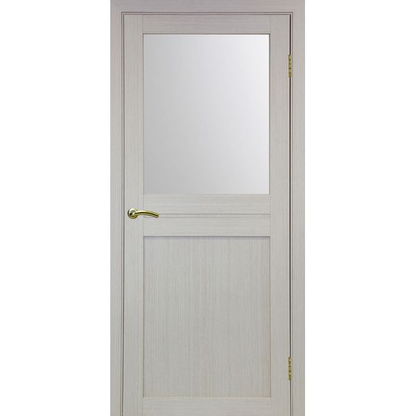 Межкомнатная дверь Optima Porte Турин 520.211 (дуб белёный, остеклённая)