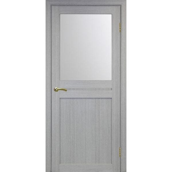Межкомнатная дверь Optima Porte Турин 520.211 (дуб серый, остеклённая)