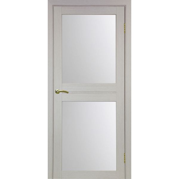 Межкомнатная дверь Optima Porte Турин 520.212 (дуб белёный, остеклённая)