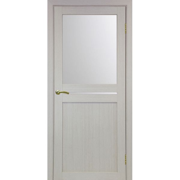 Межкомнатная дверь Optima Porte Турин 520.221 (дуб белёный, остеклённая)