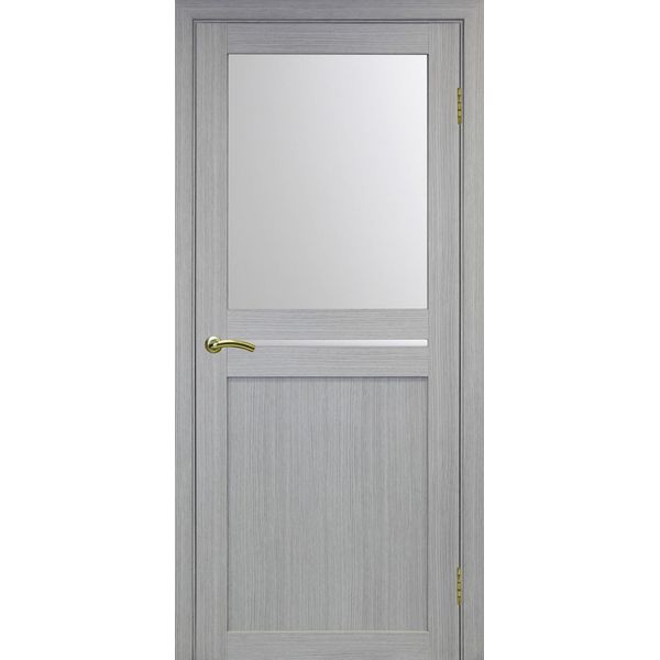 Межкомнатная дверь Optima Porte Турин 520.221 (дуб серый, остеклённая)