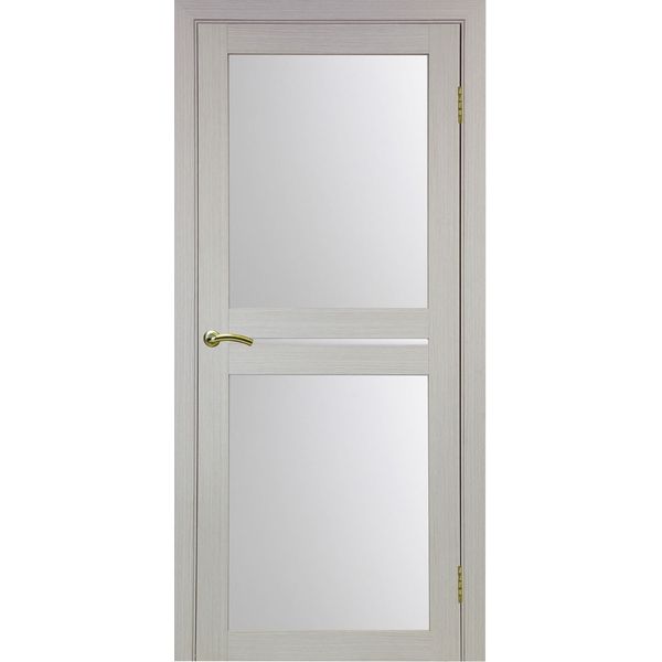 Межкомнатная дверь Optima Porte Турин 520.222 (дуб белёный, остеклённая)