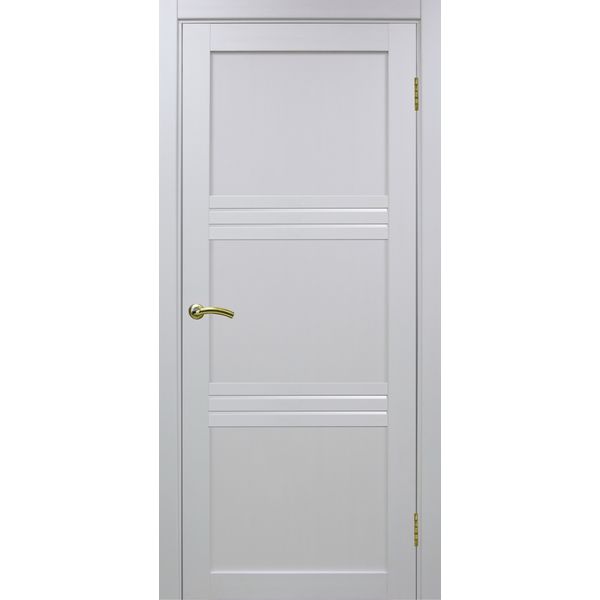 Межкомнатная дверь Optima Porte Турин 553 (белый монохром, остеклённая)