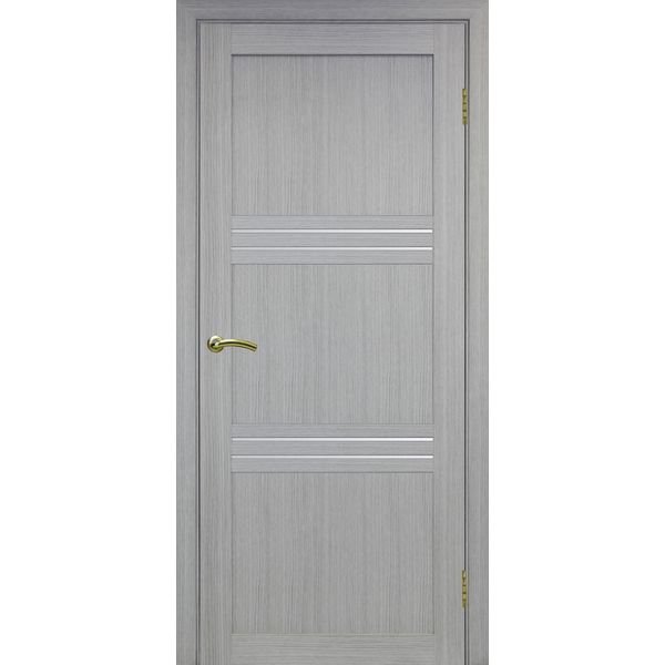 Межкомнатная дверь Optima Porte Турин 553 (дуб серый, остеклённая)