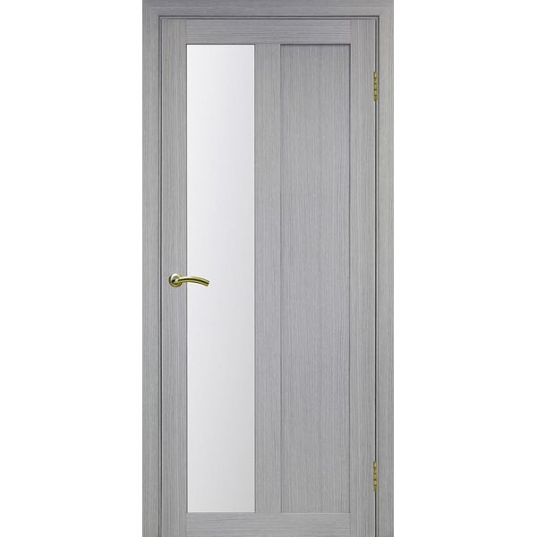 Межкомнатная дверь Optima Porte Турин 521.21 (дуб серый, остеклённая)
