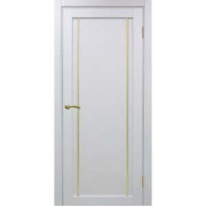 Межкомнатная дверь Optima Porte Турин 522.111 (АПП молдинг SG, белый монохром, глухая)
