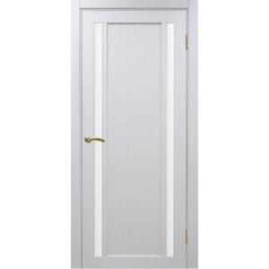 Межкомнатная дверь Optima Porte Турин 522.212 (белый монохром, остеклённая)