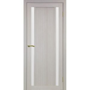 Межкомнатная дверь Optima Porte Турин 522.212 (дуб белёный, остеклённая)
