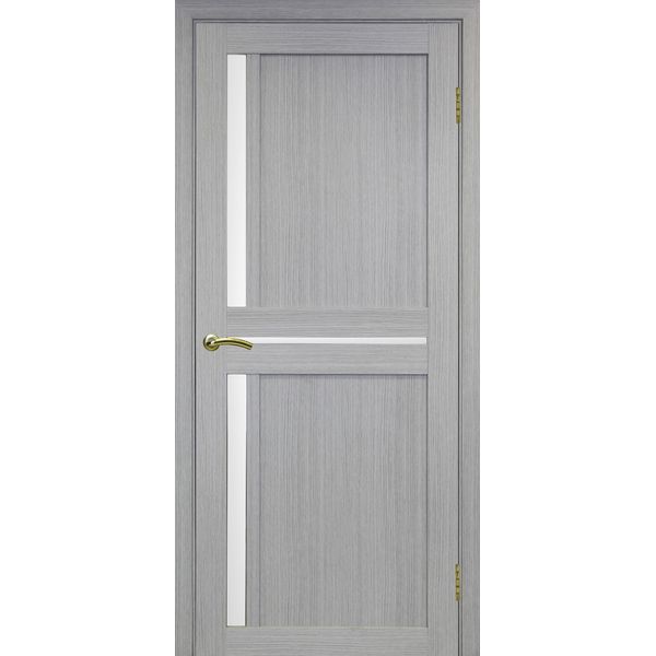 Межкомнатная дверь Optima Porte Турин 523.221 (дуб серый, остеклённая)