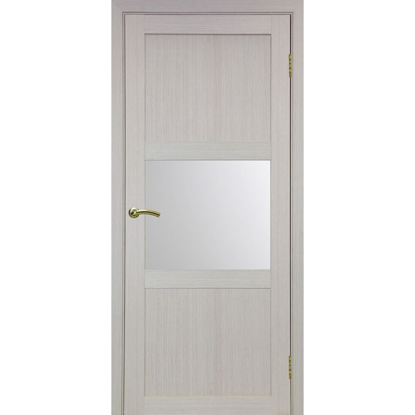 Межкомнатная дверь Optima Porte Турин 530.121 (дуб белёный, остеклённая)