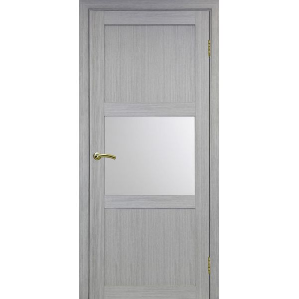 Межкомнатная дверь Optima Porte Турин 530.121 (дуб серый, остеклённая)