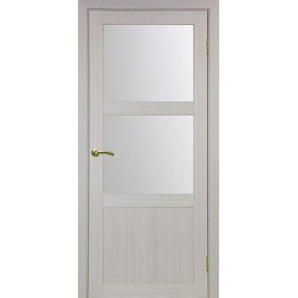Межкомнатная дверь Optima Porte Турин 530.221 (дуб белёный, остеклённая)