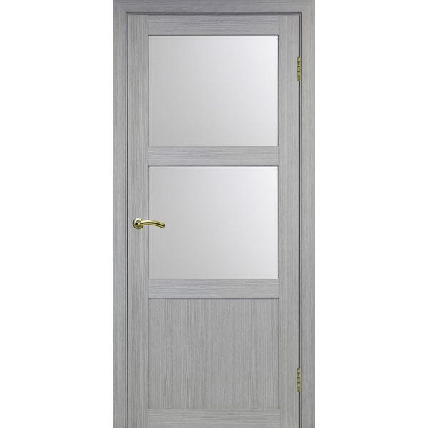Межкомнатная дверь Optima Porte Турин 530.221 (дуб серый, остеклённая)