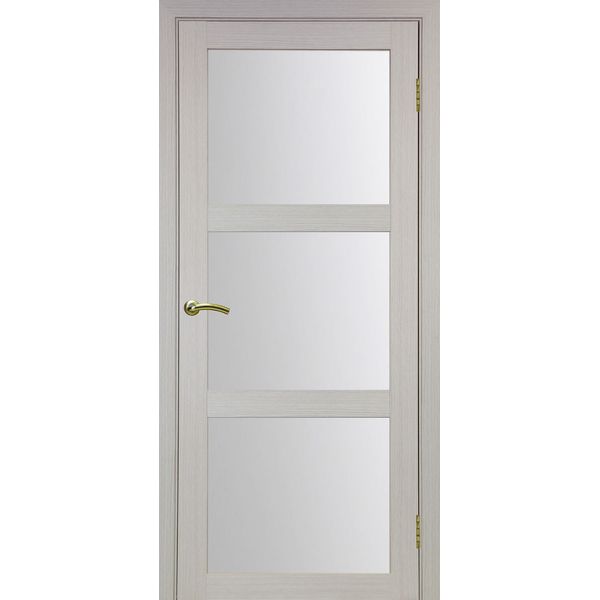Межкомнатная дверь Optima Porte Турин 530.222 (дуб белёный, остеклённая)