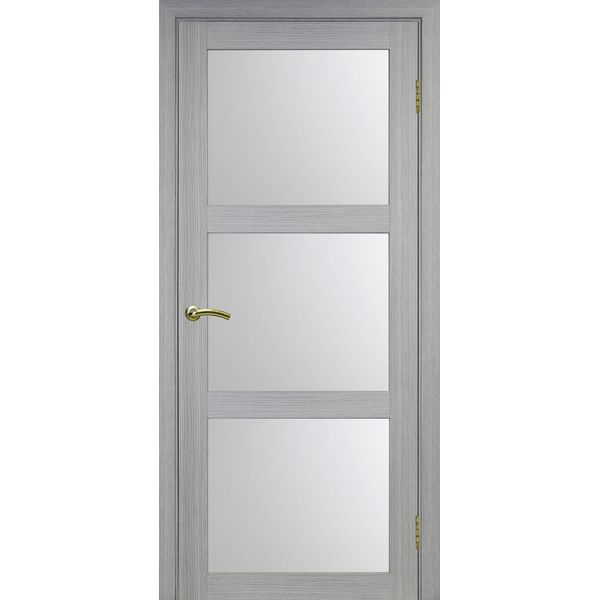 Межкомнатная дверь Optima Porte Турин 530.222 (дуб серый, остеклённая)