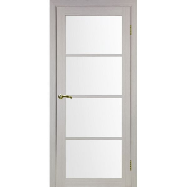 Межкомнатная дверь Optima Porte Турин 540.2222 (дуб белёный, остеклённая)