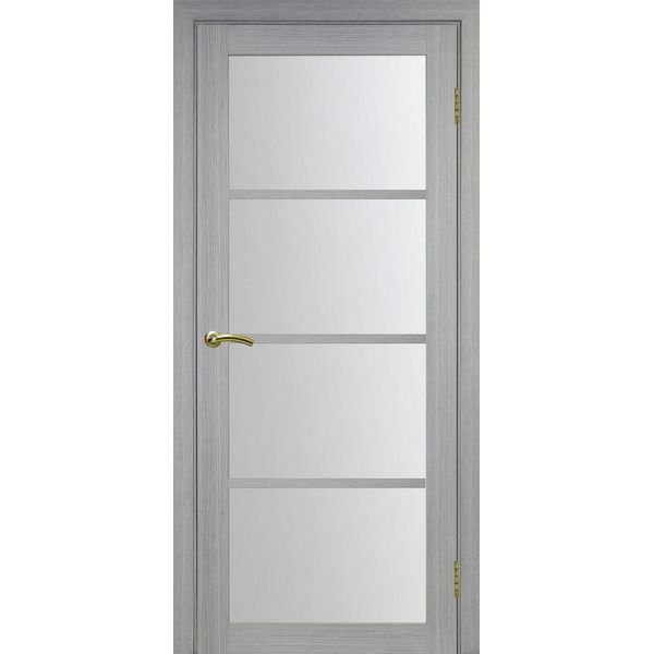 Межкомнатная дверь Optima Porte Турин 540.2222 (дуб серый, остеклённая)