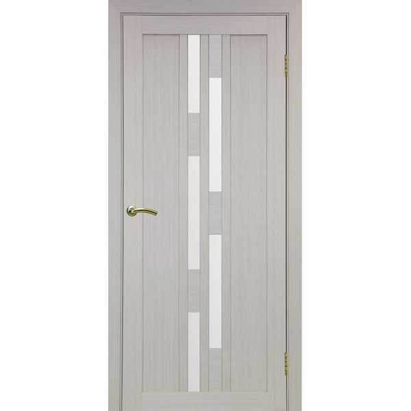 Межкомнатная дверь Optima Porte Турин 551.111 (дуб белёный, остеклённая)