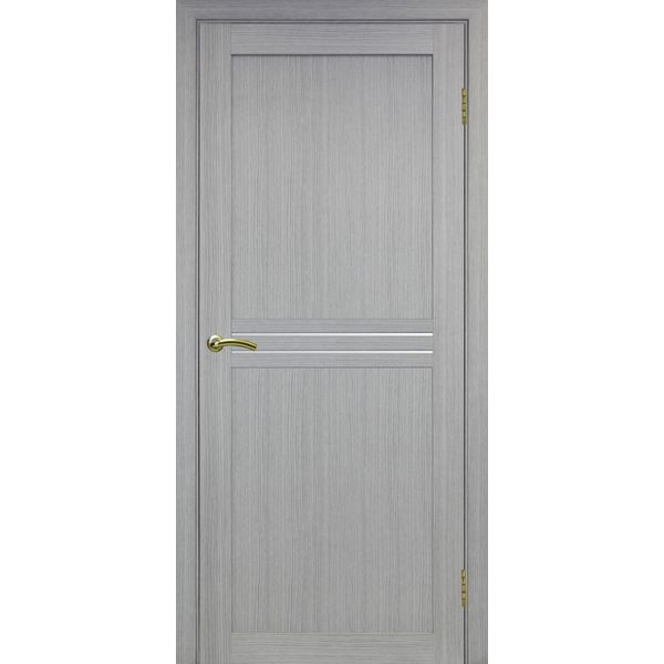 Межкомнатная дверь Optima Porte Турин 552 (дуб серый, остеклённая)