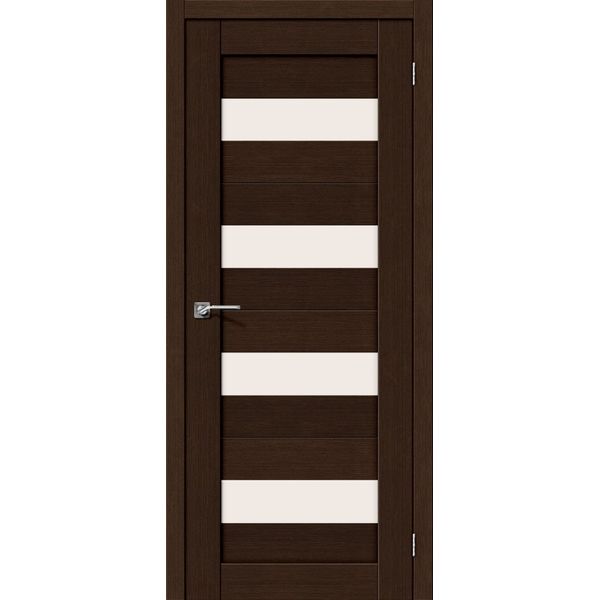 Межкомнатная дверь Порта-23 (3D Wenge, остеклённая)