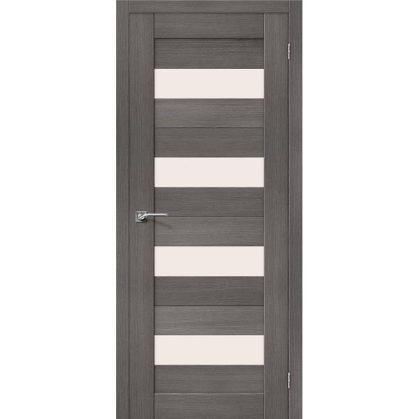Межкомнатная дверь Порта-23 (Grey Veralinga, остеклённая)