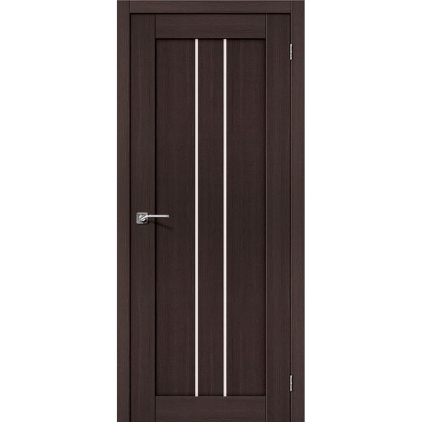Межкомнатная дверь Порта-24 (Wenge Veralinga, остеклённая)