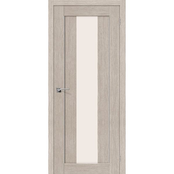 Межкомнатная дверь Порта-25 (3D Cappuccino, остеклённая)