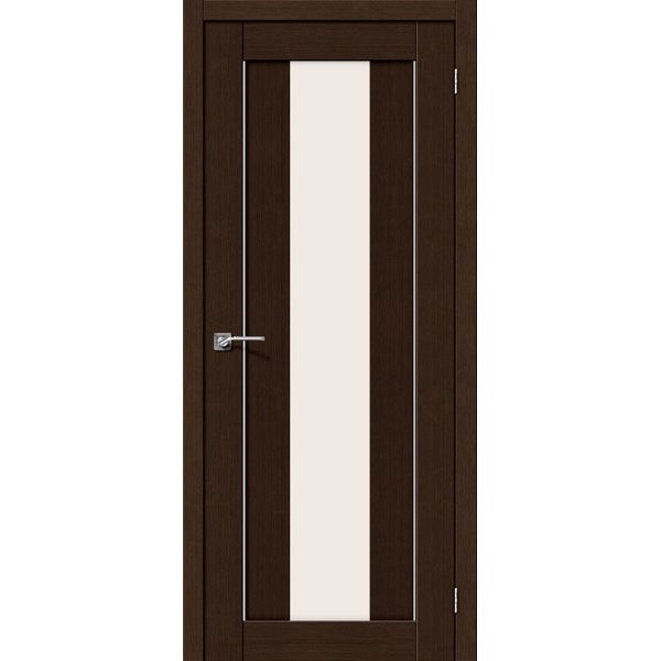 Межкомнатная дверь Порта-25 (3D Wenge, остеклённая)