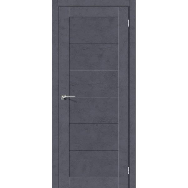 Межкомнатная дверь Легно-21 (Graphite Art, глухая)