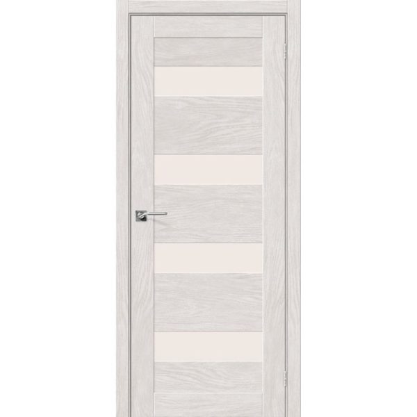 Межкомнатная дверь Легно-23 (Chalet Blanc, остеклённая)