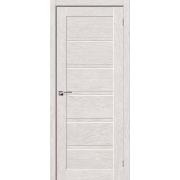 Межкомнатная дверь Легно-28 (Chalet Blanc, остеклённая)