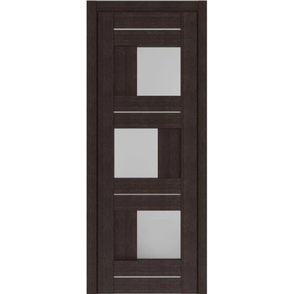 Межкомнатная дверь Аврора D-3 (Венге, остеклённая)