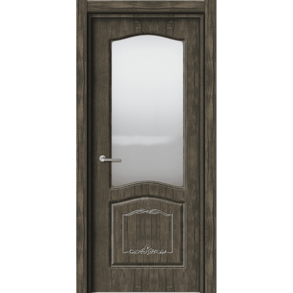 Межкомнатная дверь Аврора EcoDoors ДО Э-8 (остеклённая)