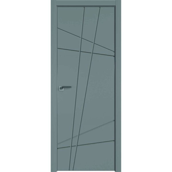 Межкомнатная дверь Аврора Milling M-12 (Грей, глухая)