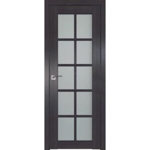 Межкомнатная дверь Аврора Q-1 (Венге, остеклённая)