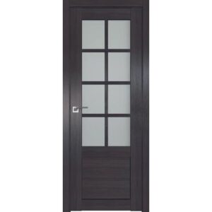 Межкомнатная дверь Аврора Q-6 (Венге, остеклённая)