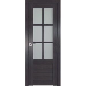 Межкомнатная дверь Аврора Q-8 (Венге, остеклённая)